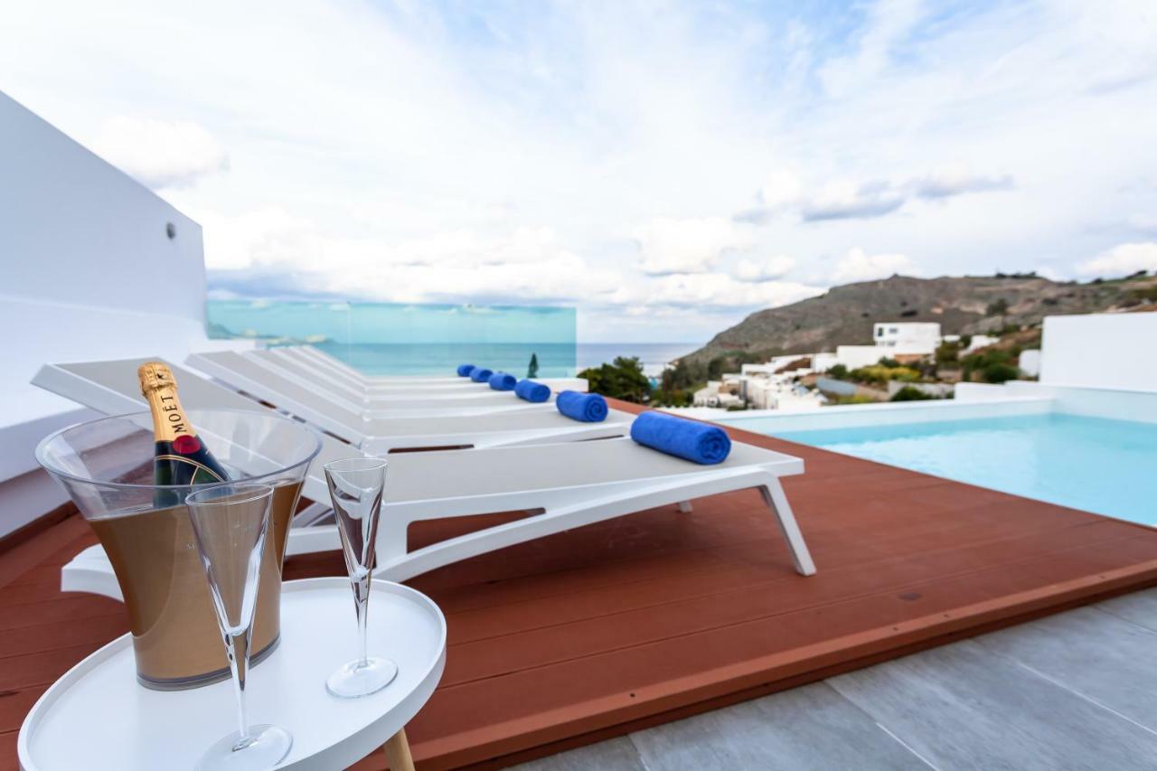 Luxury Sunrise White Villa Линдос Экстерьер фото
