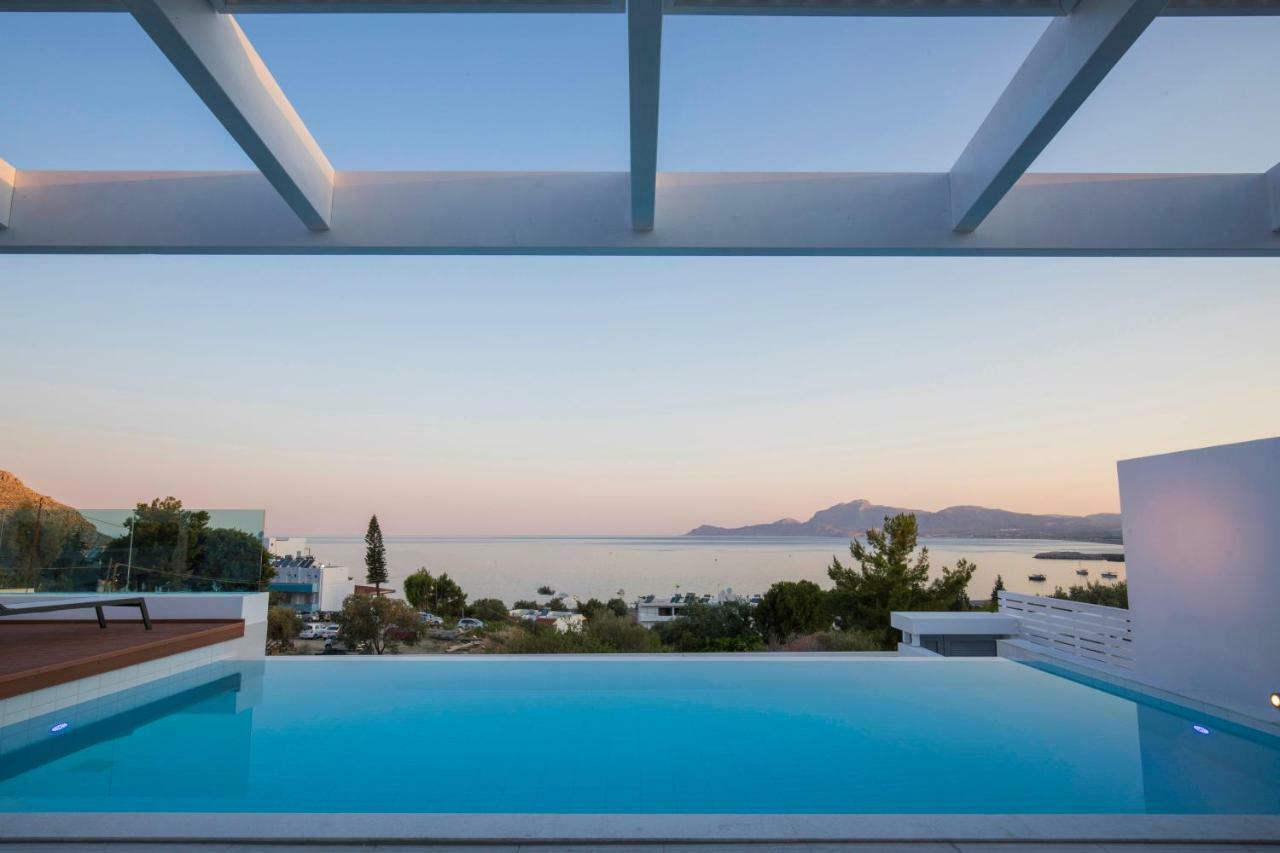 Luxury Sunrise White Villa Линдос Экстерьер фото